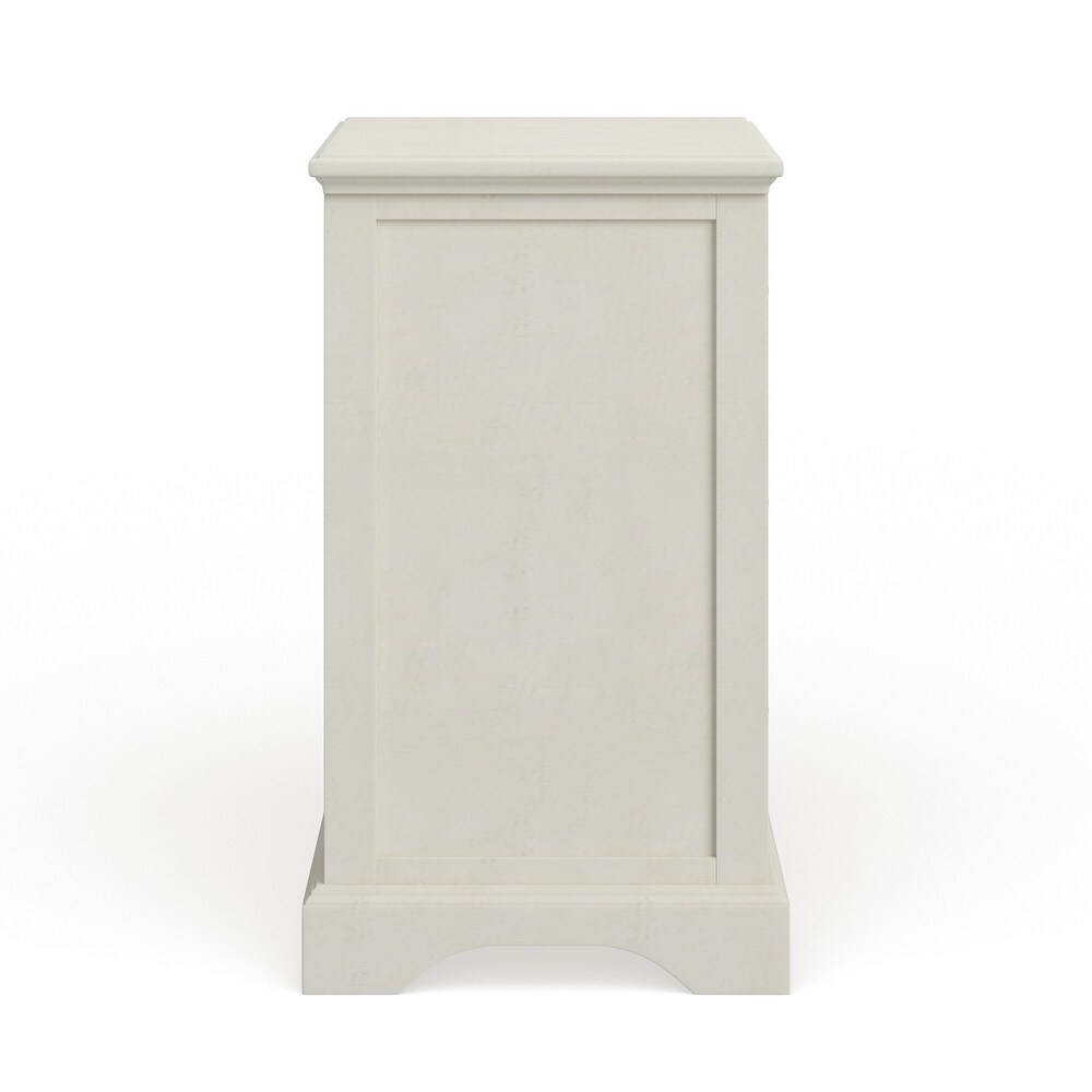 Cream Wood Traditional Cabinet 25 x 17 x 14   17 x 14 x 25