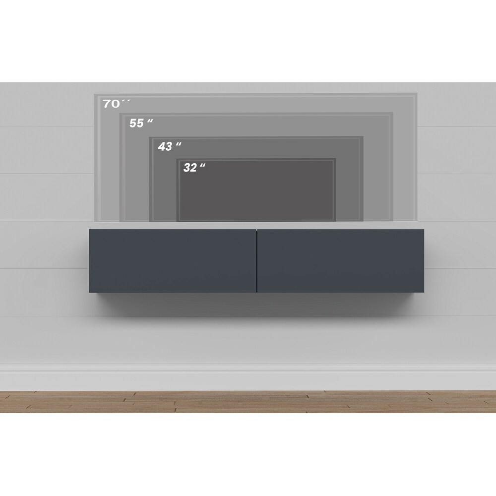 Aristo Floating TV Stand for TVs up to 60\