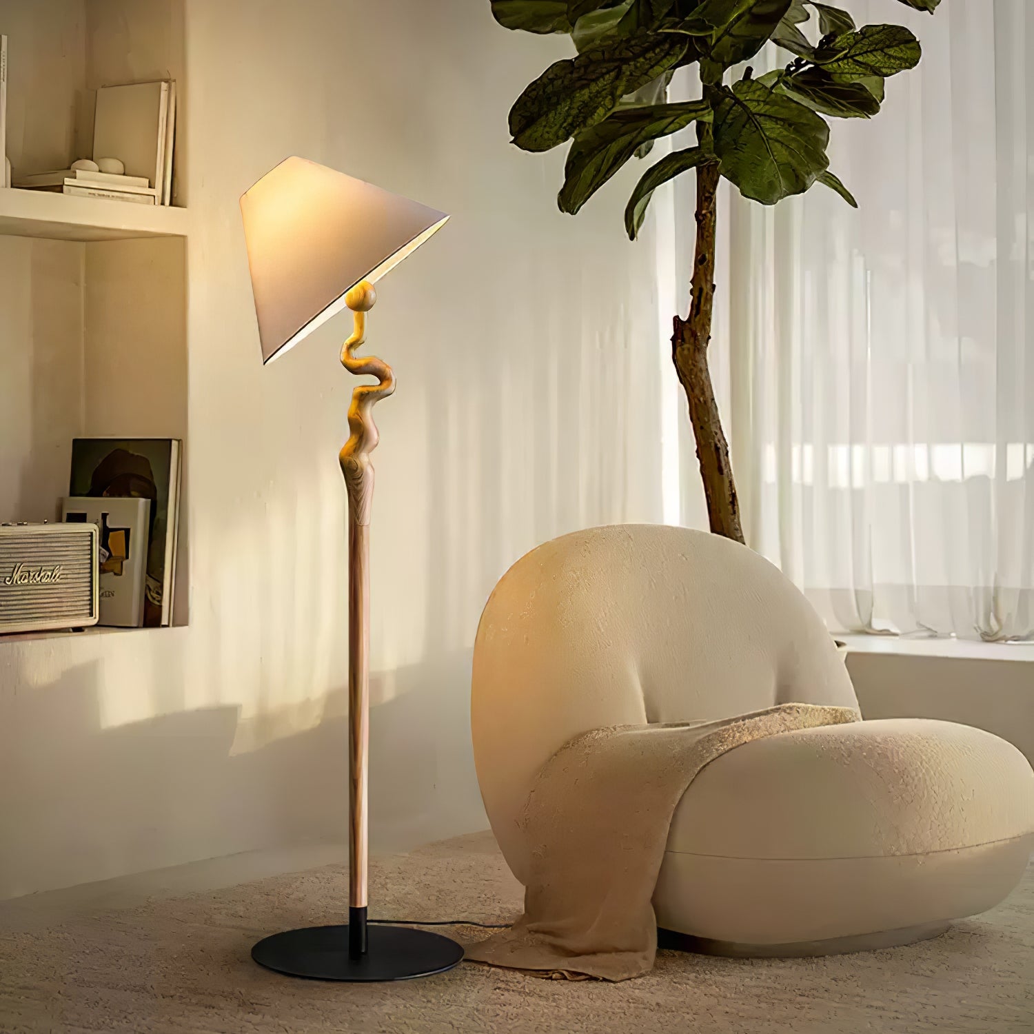 Serpentine Twist Floor Lamp