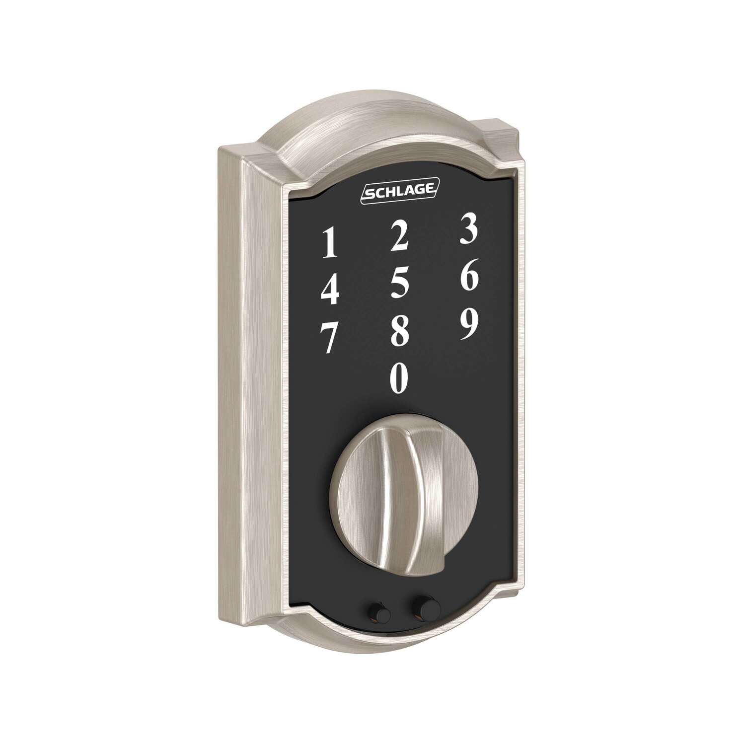 Schlage Satin Nickel Steel Touchscreen Deadbolt