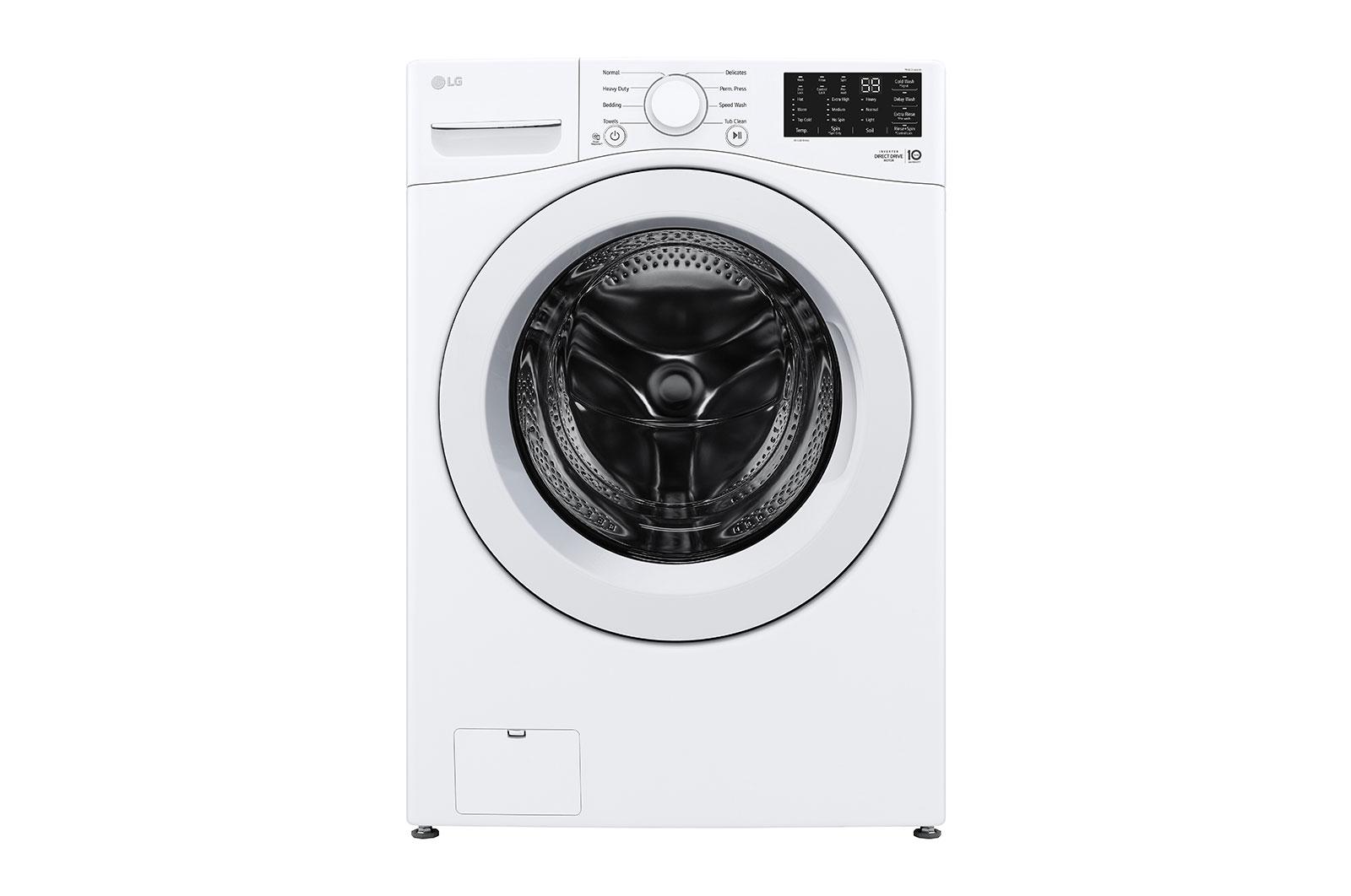 Lg WM3470CW 5.0 Cu. Ft. Mega Capacity Front Load Washer