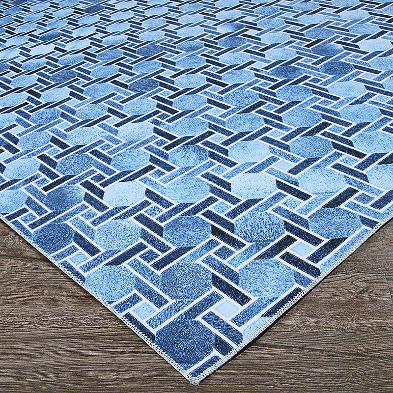 Couristan Prairie Solstice Marine Blue Area Rug