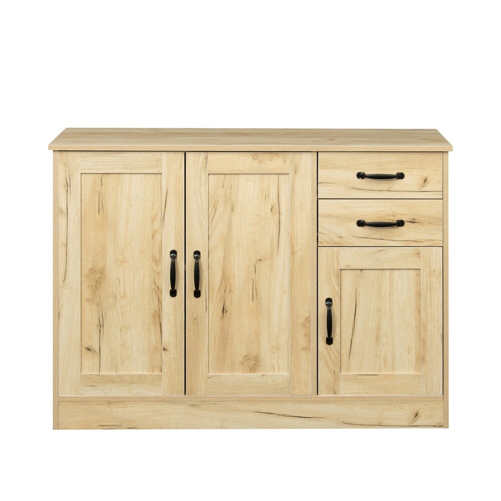 43 inch Wood Sideboard with 2 Drawers