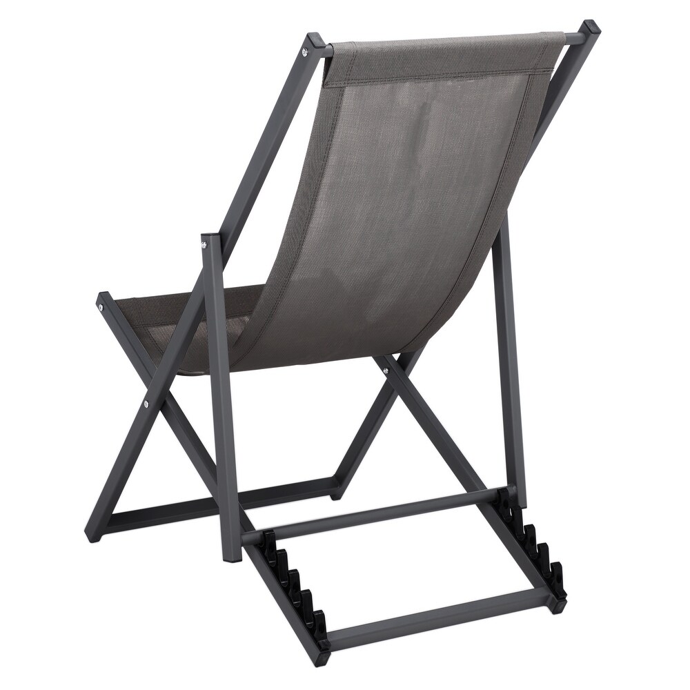 SAFAVIEH Outdoor Breslin Set Of 2 Sling Chairs   36\