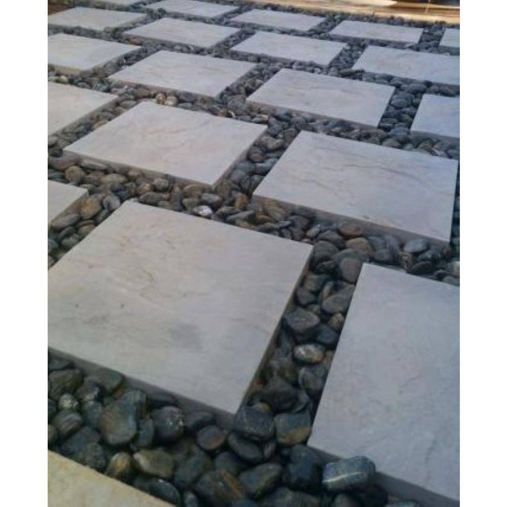 Nantucket Pavers Yorkstone 24 in. x 24 in. Gray Concrete Paver (22-Pieces88 sq. ft.Pallet) 22421