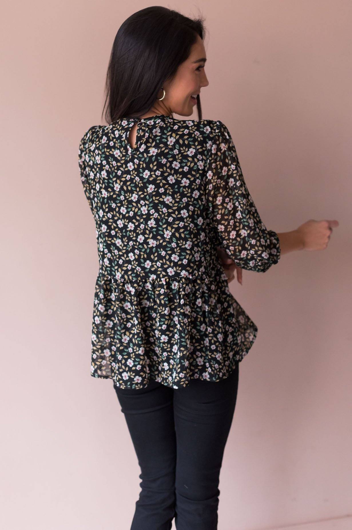 Every Little Thing Modest Blouse