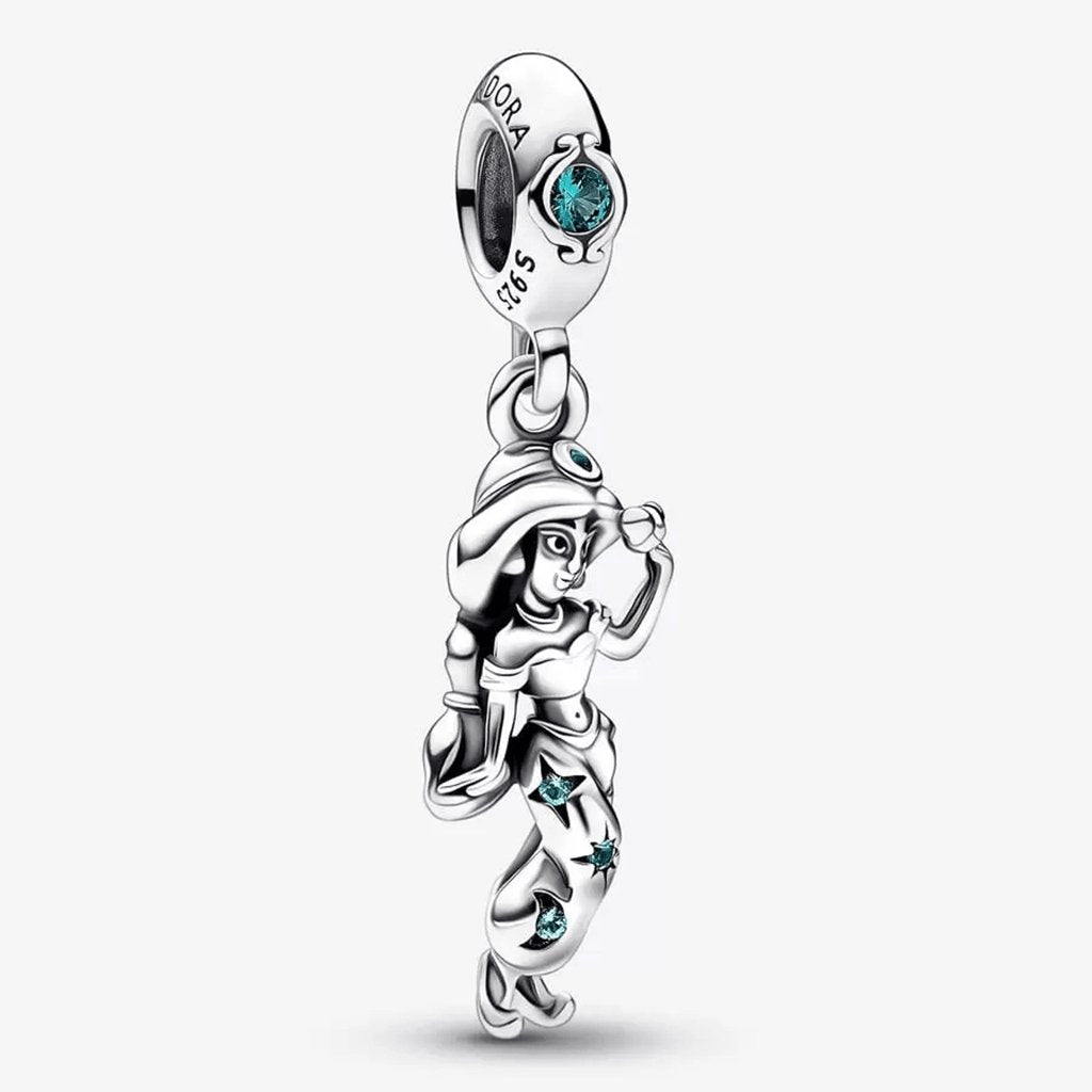 PANDORA  Disney Aladdin Princess Jasmine Dangle Charm