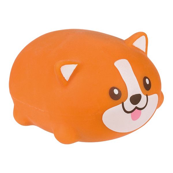 Chubby Corgi Squeeze Toy (1 Unit Assorted) by Toysmith