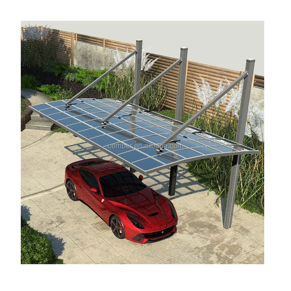 Hot Sale Garden Supplies Waterproof Polycarbonate Rain Self Cleaning Garages Canopies Carports