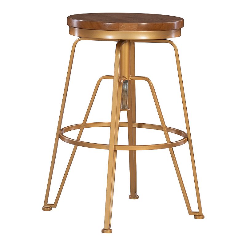 Linon Adjustable Workshop Stool