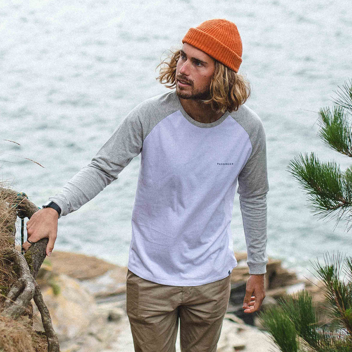 Made To Roam Recycled LS T-Shirt - White