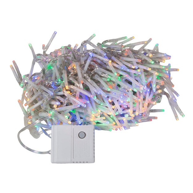 Kurt Adler 480 light 15 7 foot Multicolored Led Connectable Cluster Garland