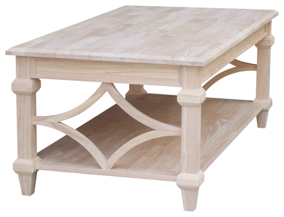 Josephine Coffee Table   Traditional   Coffee Tables   by International Concepts  Houzz