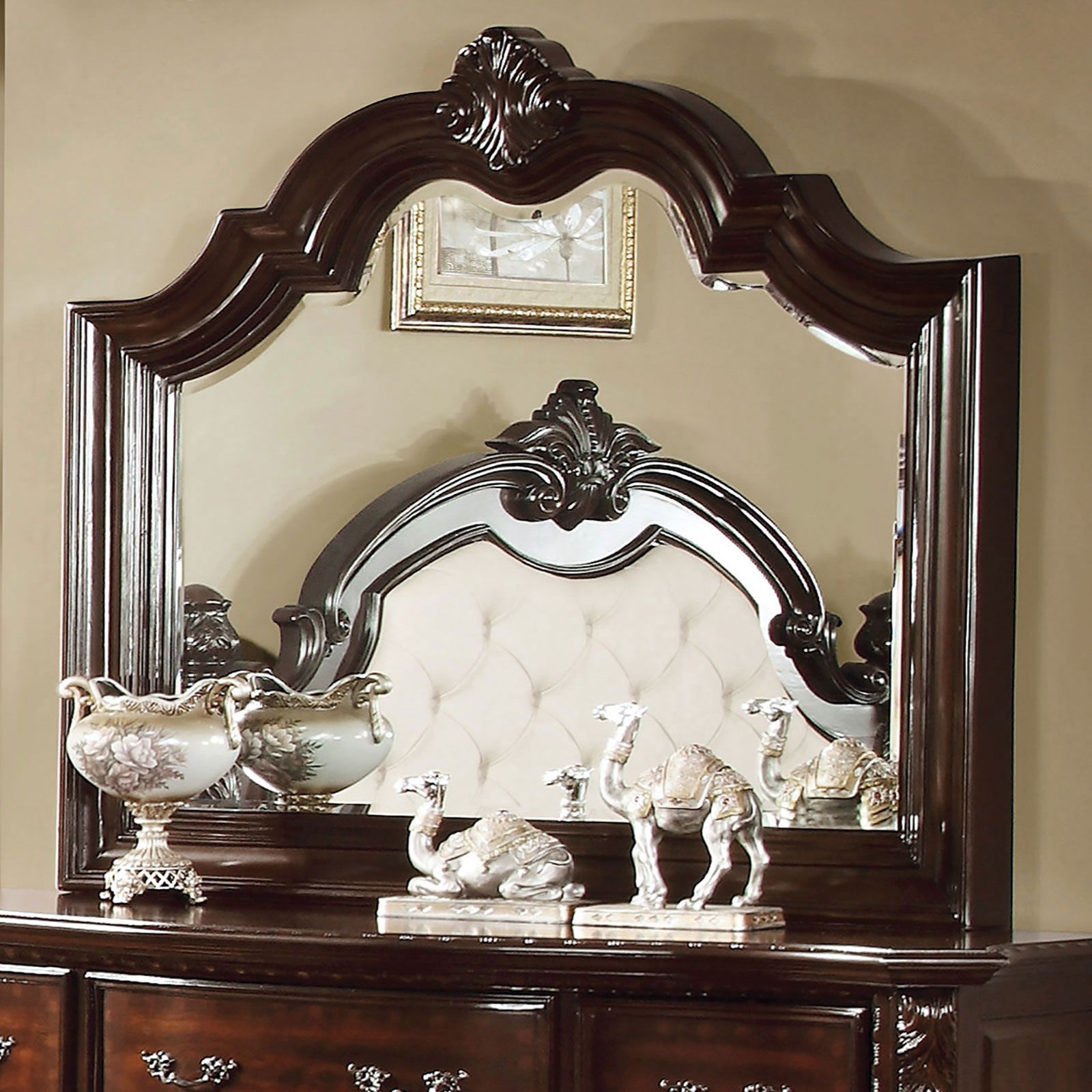 Bellefonte Mirror  Brown Cherry