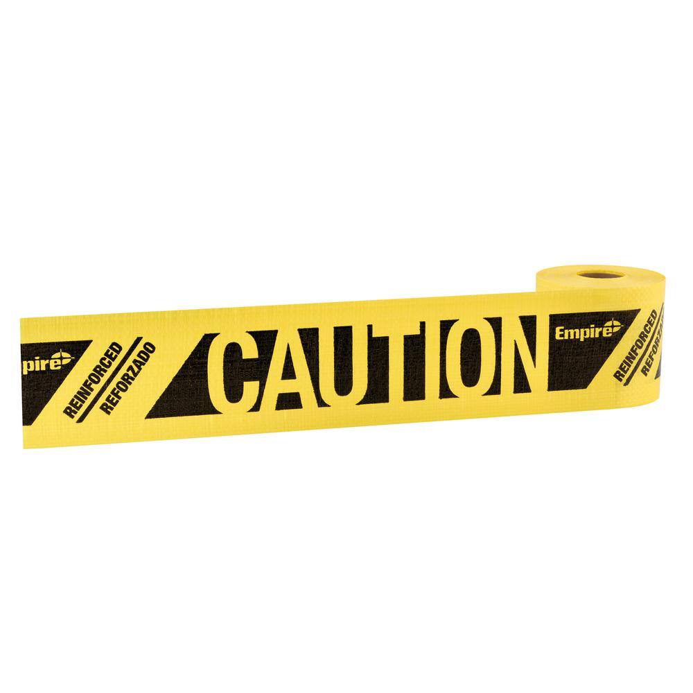 Empire 3 in. x 100 ft. Reinforced Caution Tape 76-0101