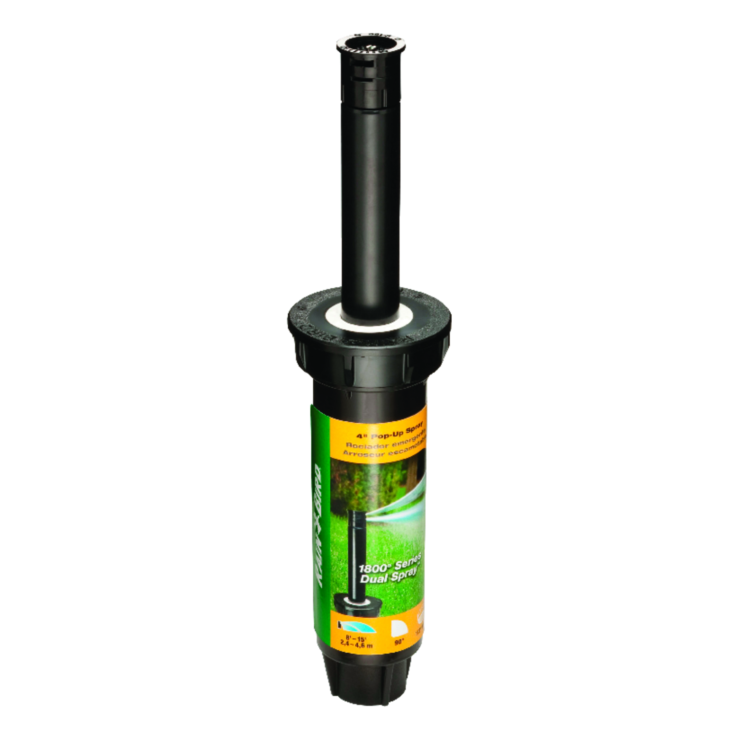 Rain Bird 1800 Series 4 in. H Quarter-Circle Pop-Up Sprinkler