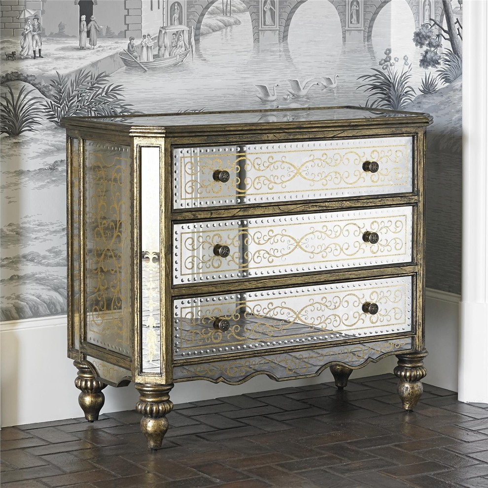 Chest of Drawers  Ambella Home Voranado   Traditional   Accent Chests And Cabinets   by EuroLuxHome  Houzz