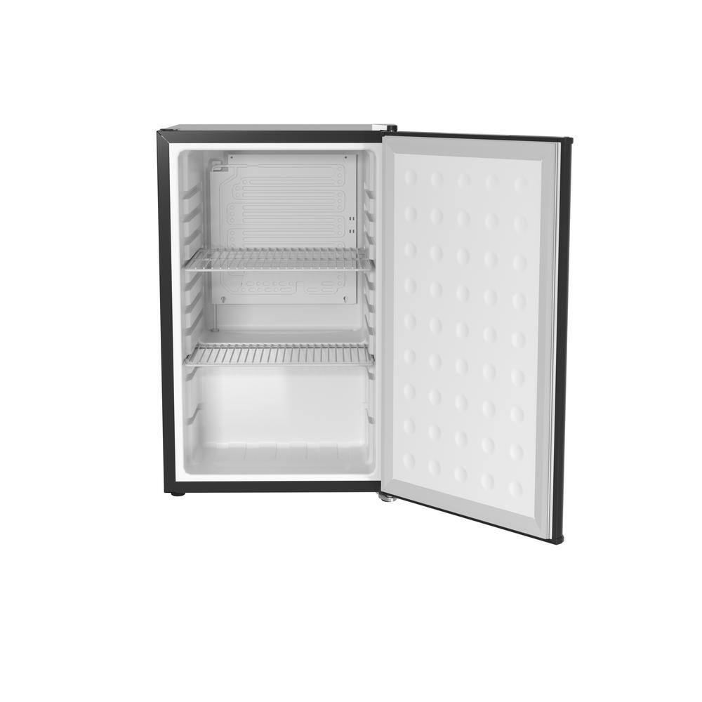 Husky 24 Cu ft 60Can Large Freestanding Compact UnderCounter Mini Fridge with Reversible Door without Freezer