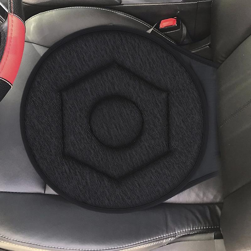 Car Seat Cushion 360 Rotating Car Seat Pad Anti-slip Universal Mobility Aid Chair Seat Breathable Pad For Vehicle Auto Car Seat