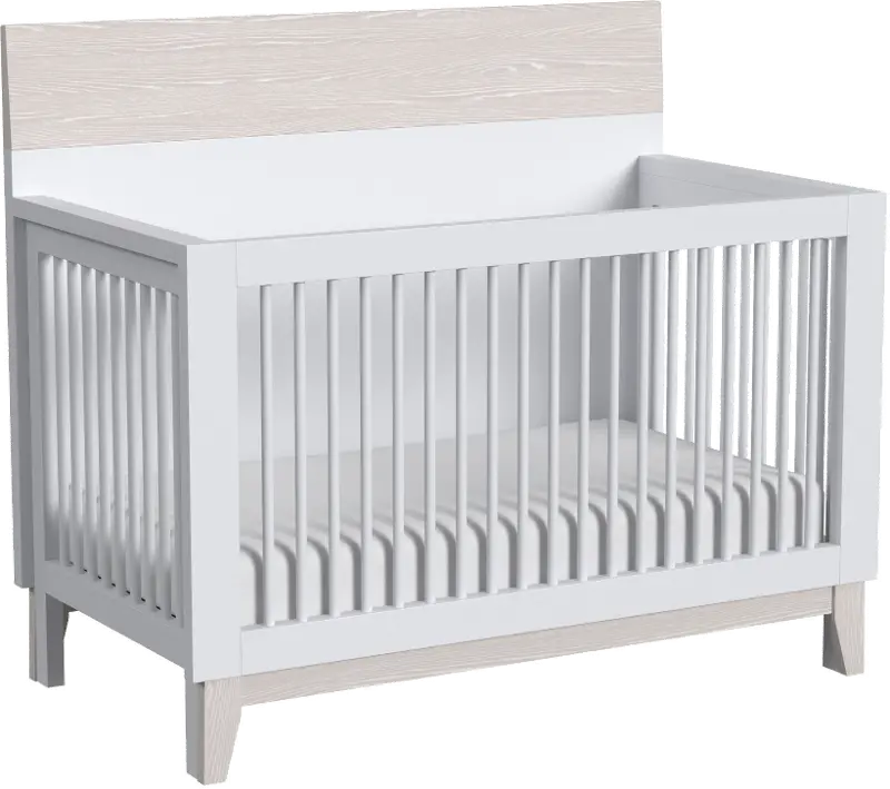 Rowan Ash Linen Convertible Crib