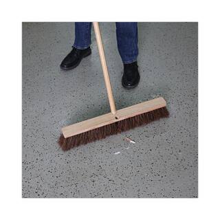 ProLine 24 in. Floor Brush Head with 3-14 in. Natural Palmyra Fiber BWK20124