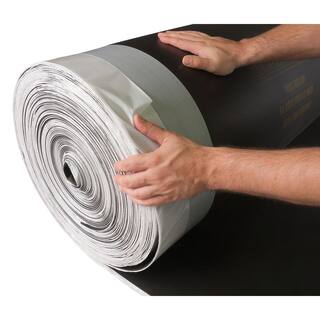 Roberts 600 sq. ft. Value Roll of Black Jack Pro 2-in-1 Laminate Underlayment 70-026-XL