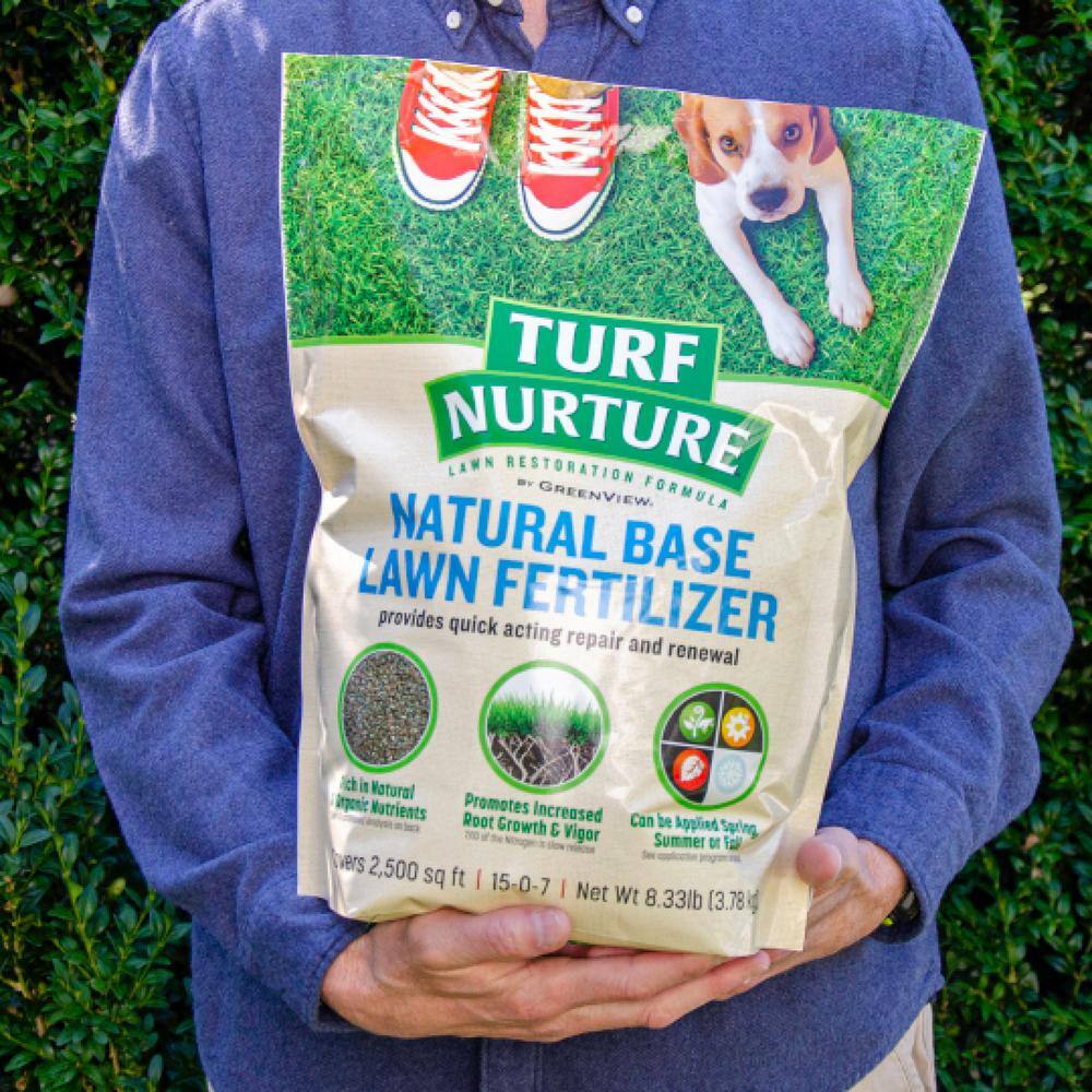 Turf Nurture 8.33 lbs. Natural Dry Lawn Base Fertilizer 2756713