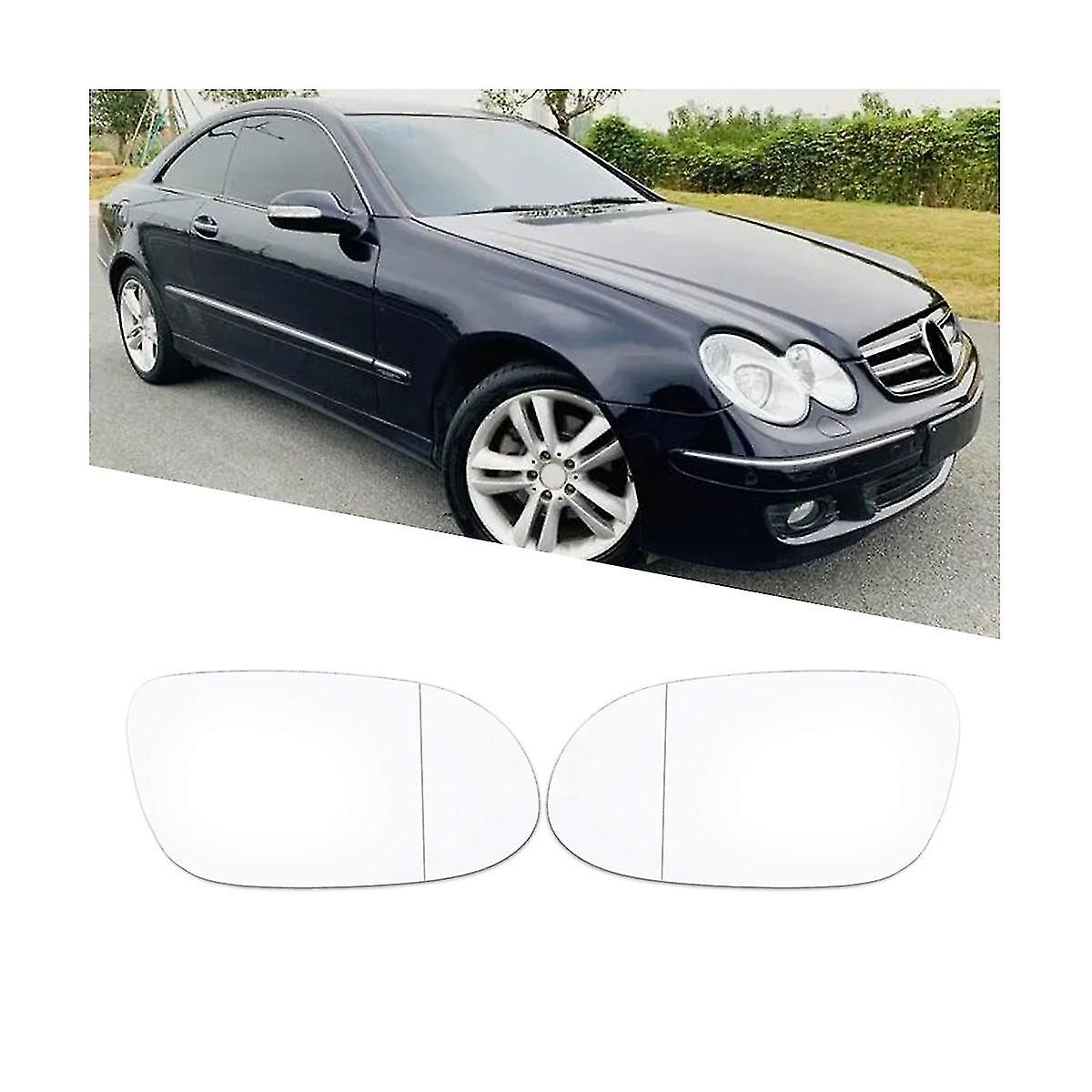 1pair Side Wing Rearview Mirror Heated Lens Glass 2088100121 2088100421 For - Clk A-class 1997-2008