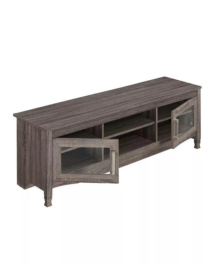 Furniture Techni Mobili Driftwood TV Stand