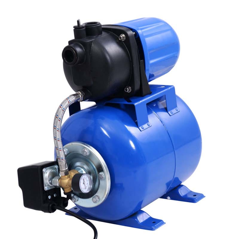 1200W 1.6HP Shallow Well Pump with Pressure Tank, 1000GPH Booster Water Pump Garden Farm Irrigation Jet Pump