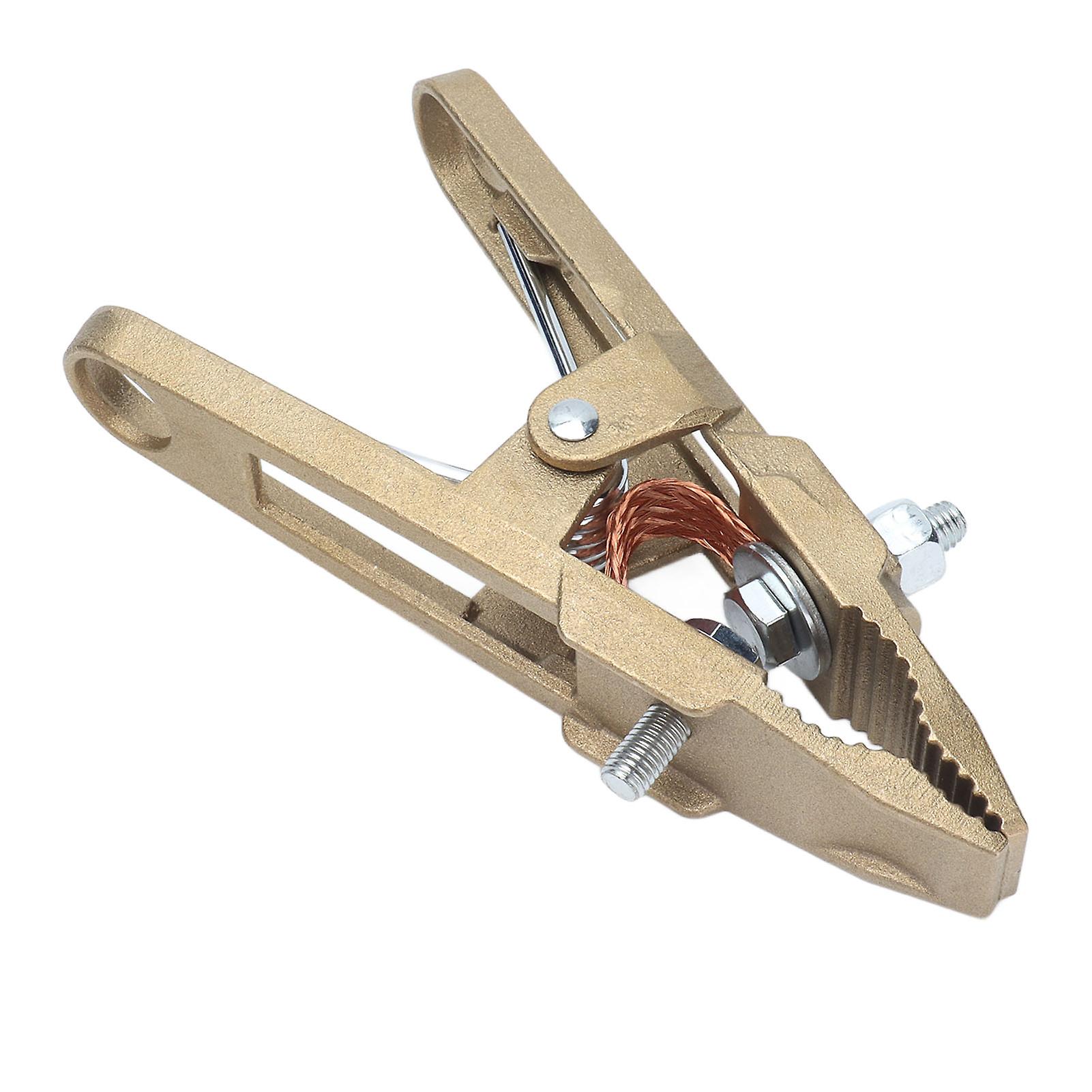 Ground Clamp 600a Brass Earth High Strength A Shape For Welding Cutting Supporting