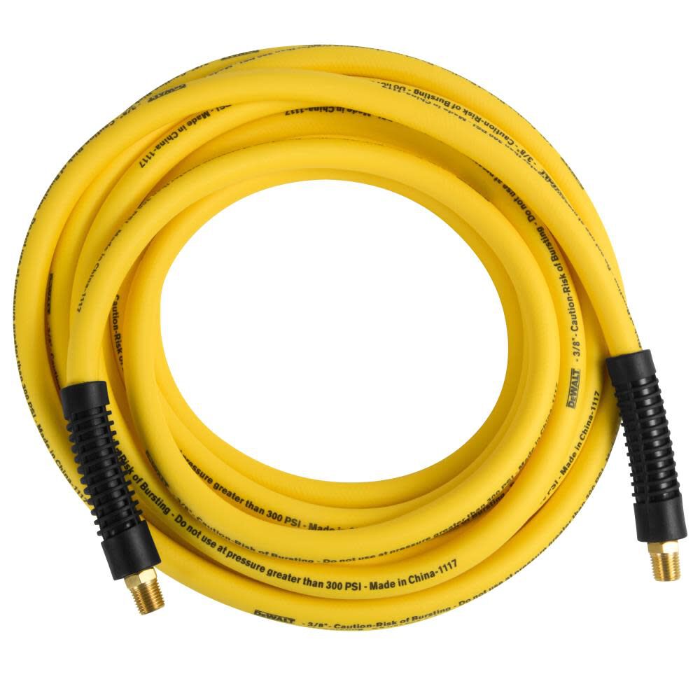 DW 3/8 in. x 25 ft. Premium Hybrid Air Hose DXCM012-0204 from DW