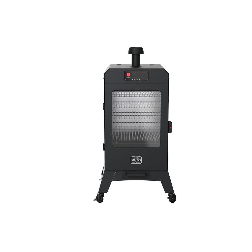 Nexgrill Oakford 1400 Pellet Grill Vertical Smoker in Black 910-0013