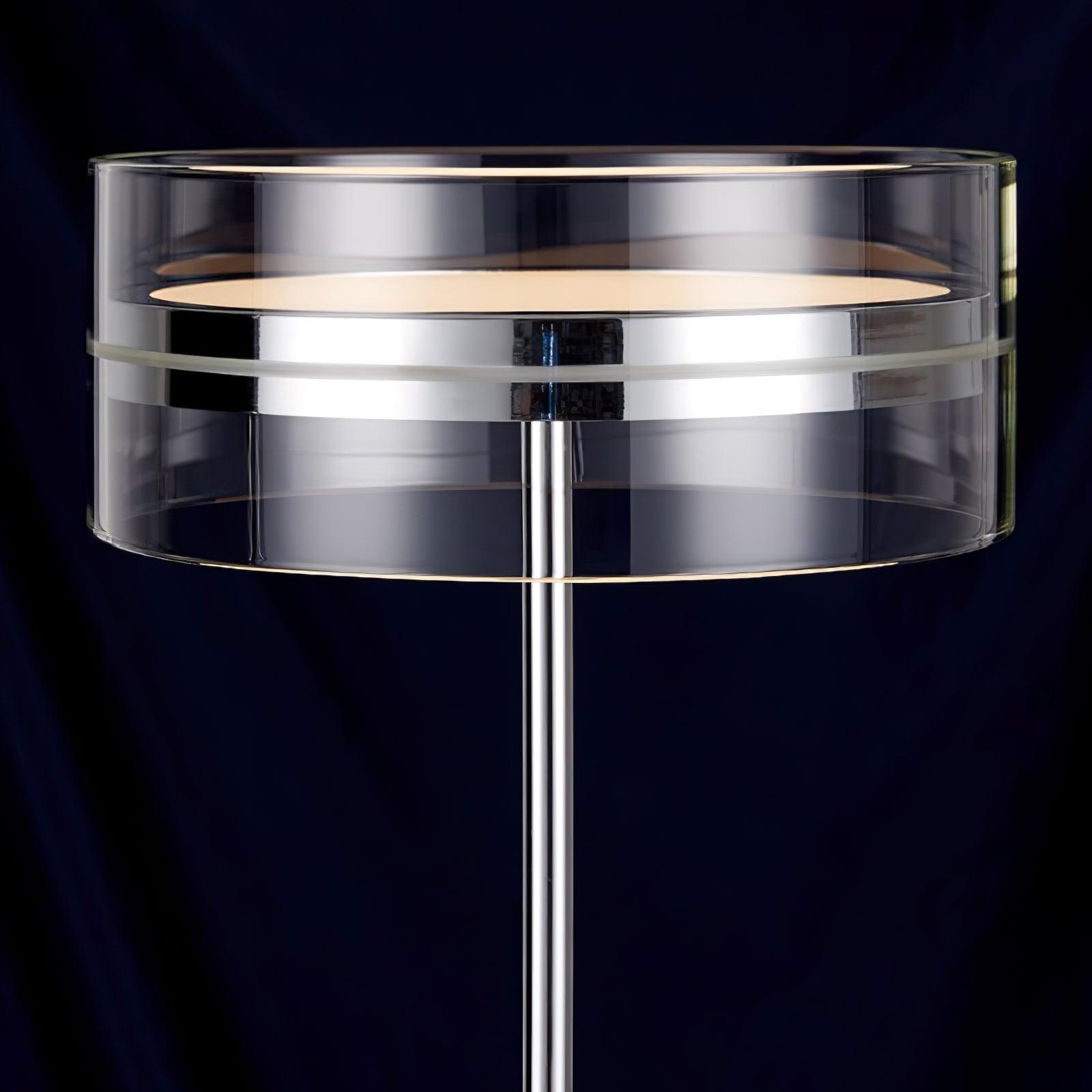 Impex Florina Chrome Table Lamp