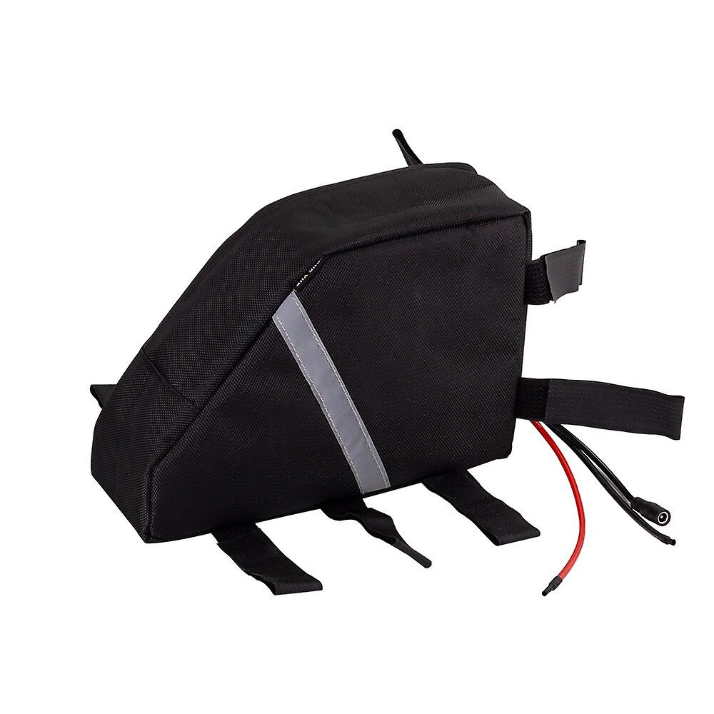 With Charger 48v 24.5ah 13s7p Ebike Battery Triangle Bag Li-ion Electric Bicycle Tricycle Motorcycle 260x180x90x150x180x55mm