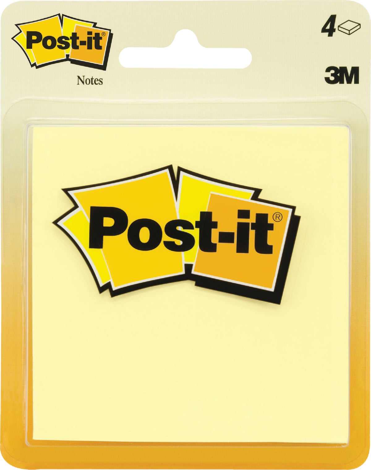 Post-It Note Pad 2-7 8 In. W. X 2-7 8 In. H. Yellow