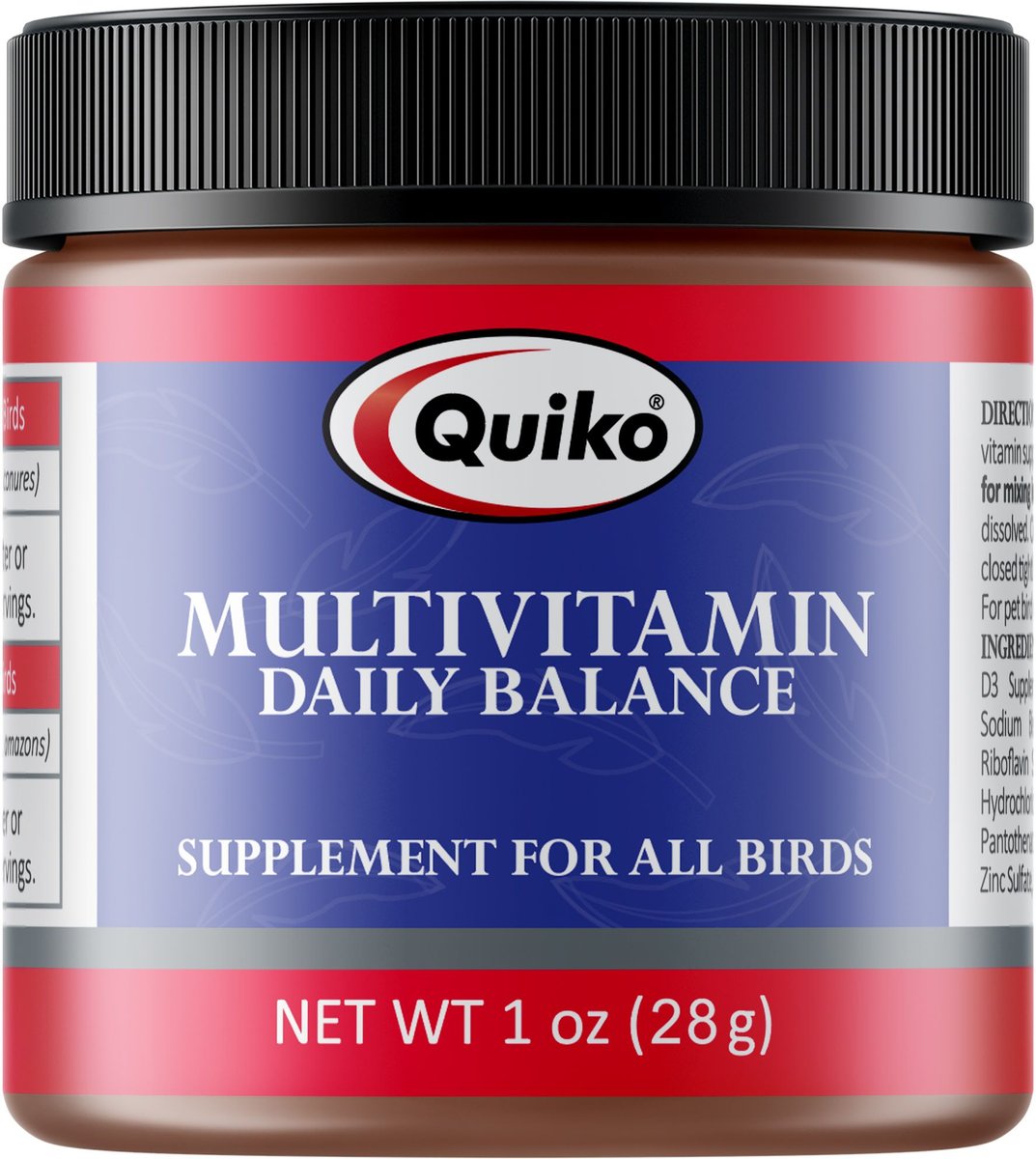 Quiko Multivitamin Daily Balance Supplement for Birds