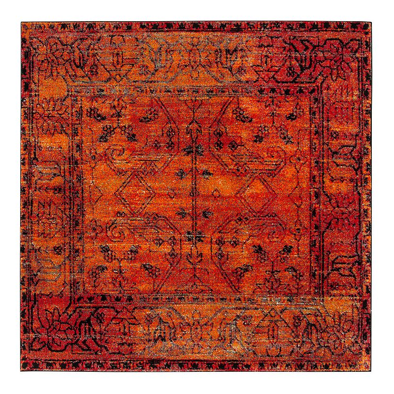 Safavieh Vintage Hamadan Jory Framed Floral Rug