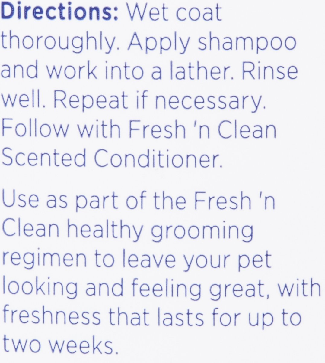 PetAg Fresh 'N Clean Scented Dog Shampoo， Classic Fresh Scent