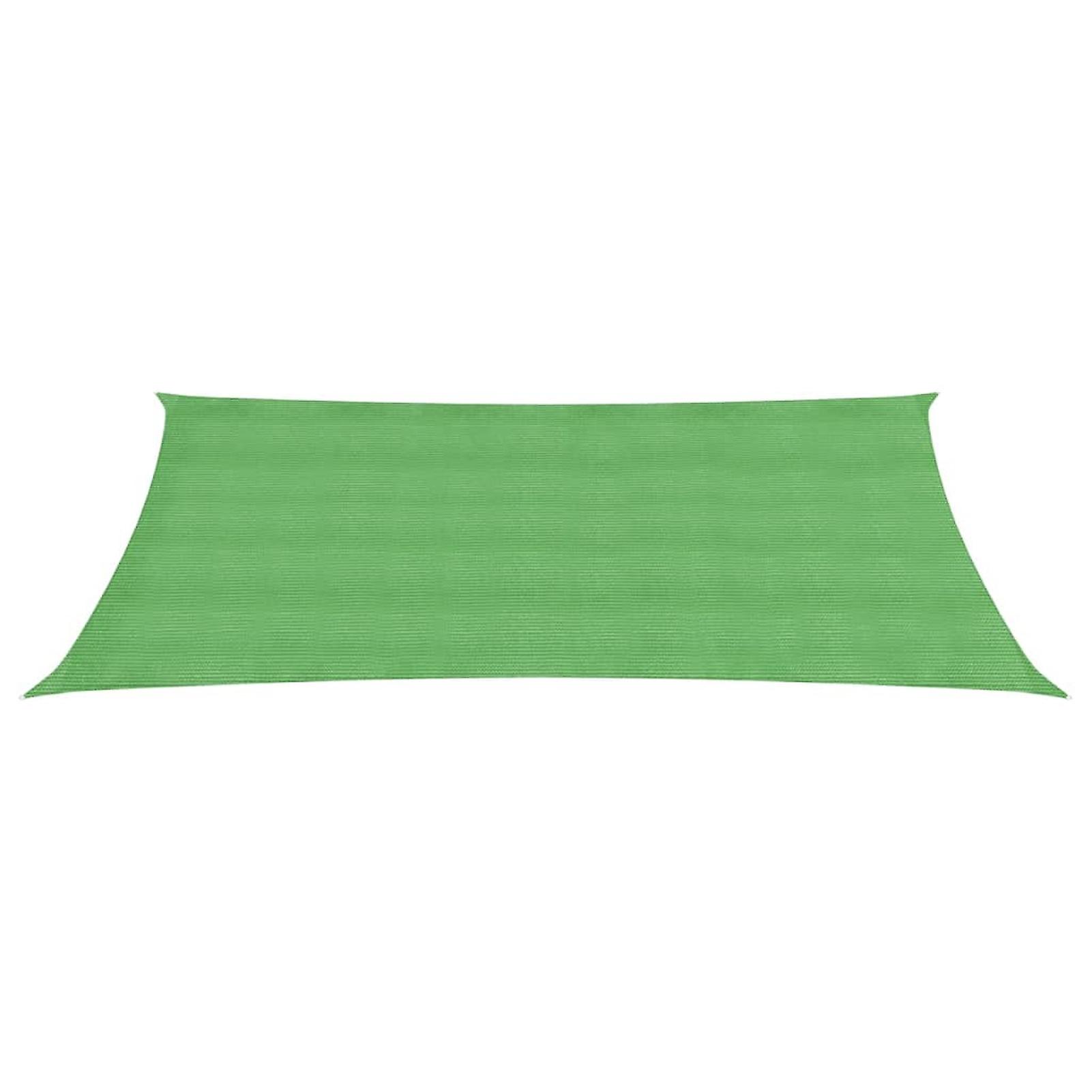 Sunshade Sail 160 G/m Light Green 2x4.5 M Hdpe No.360574