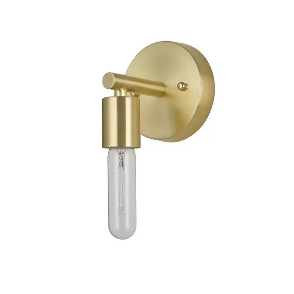 Wall Sconce with Bulb - 4.75x4.75x5.52