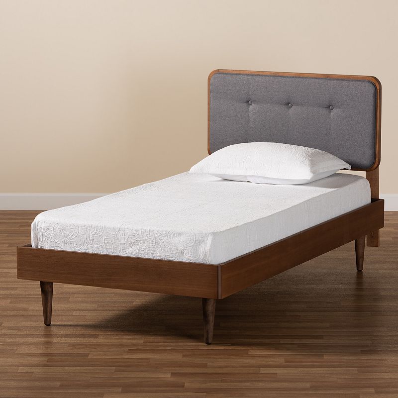 Baxton Studio Cilka Twin Platform Bed