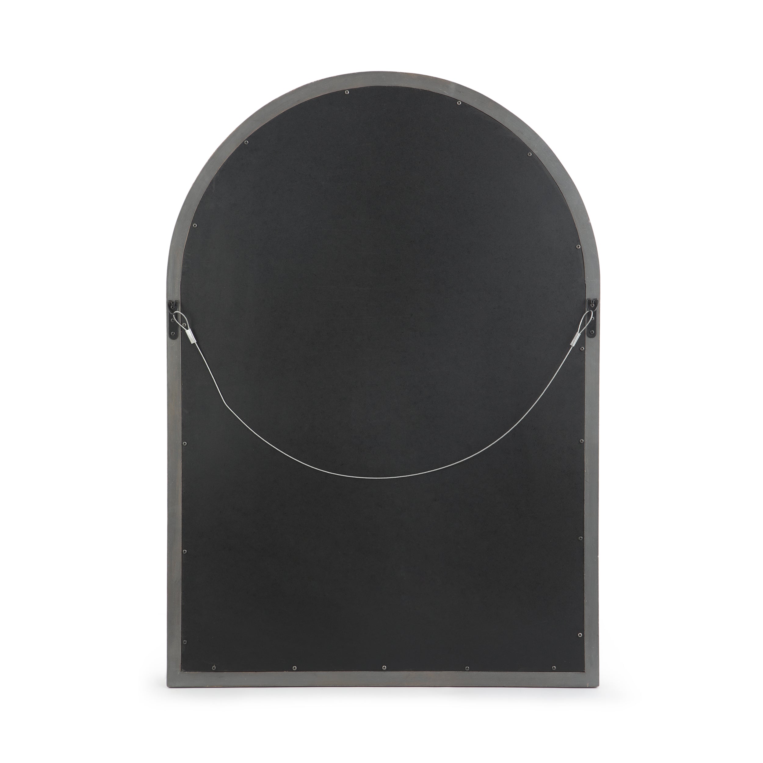 Sebastiane Traditional Arched Windowpane Mirror