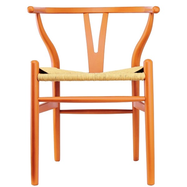 Dining Armchair with Woven Paper-cord Seat