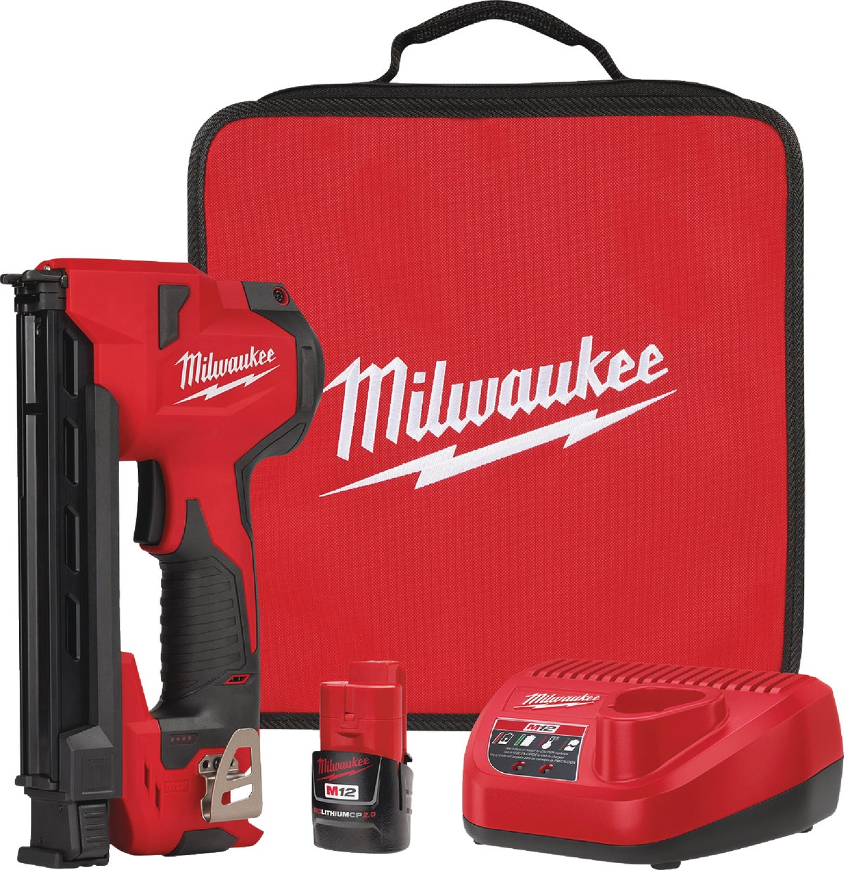 MW M12 Cordless Cable Stapler Kit