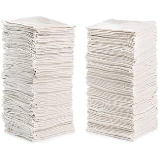 THE CLEAN STORE Shop Towels White Cleaning Wipes Pack of 150 142