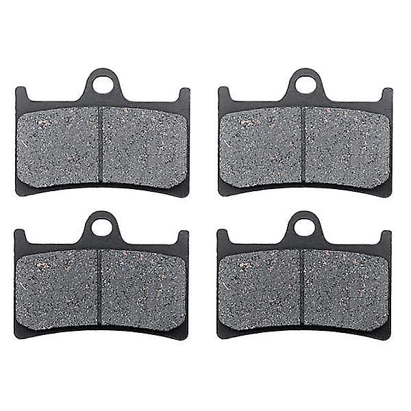 Front Brake Pads Compatible with 1991-1992 Yamaha FZR 400 - Non-Metallic Organic NAO Brake Pads Set