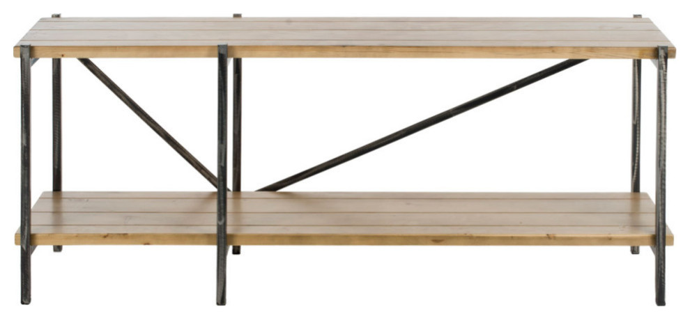 Virgel Console Natural   Industrial   Console Tables   by V.S.D Furniture  Houzz