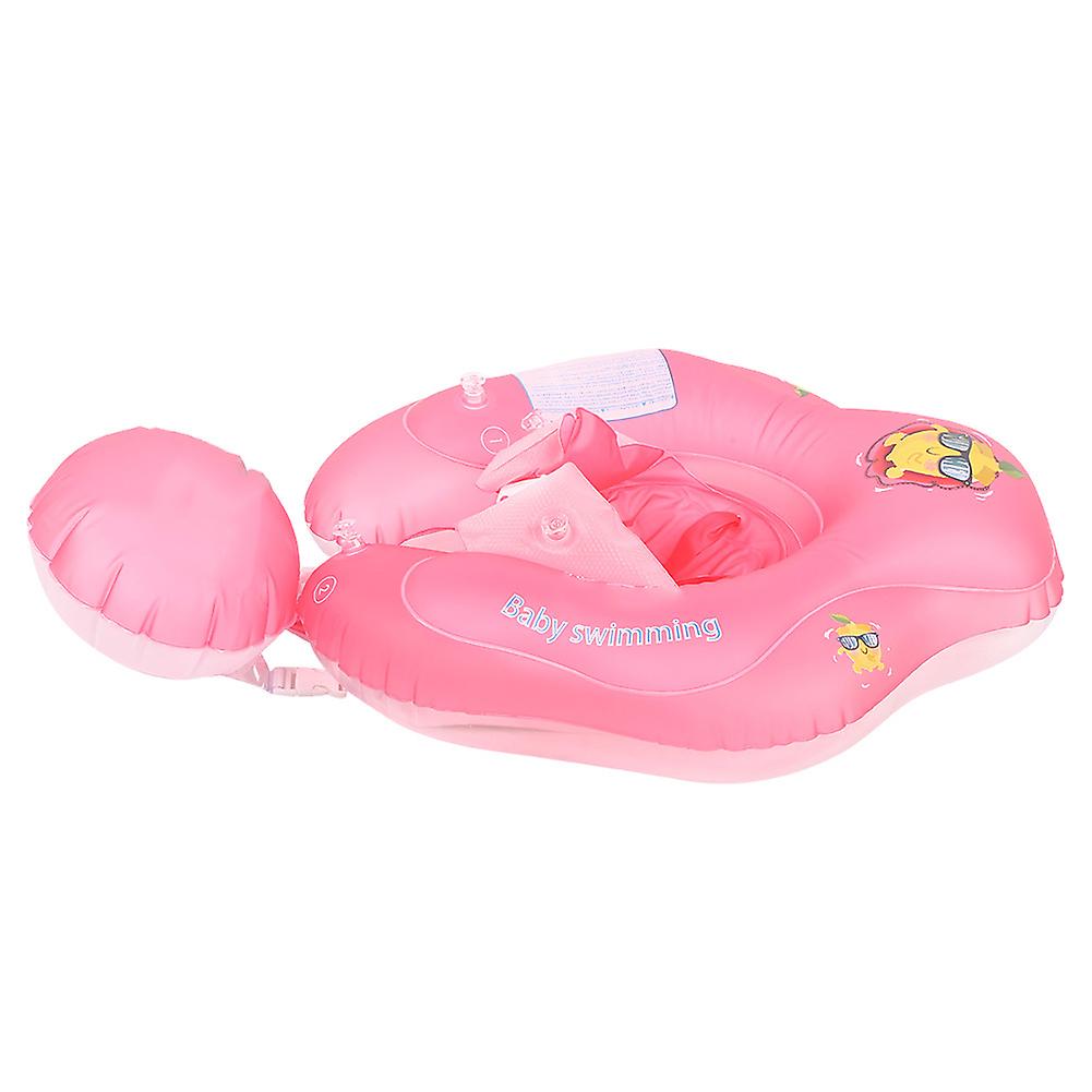 Inflatable Circle Swimming Ring Underarm Lifebuoys For Kids Children Baby  Summer Toys Sitting Ring With Buoy Floatspink M