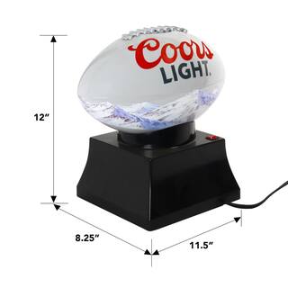 Coors Light Coors Light Hot Air Popcorn Maker Air-Popper with Football Serving Bowl Butter MelterMeasuring Cup CLFPM-1